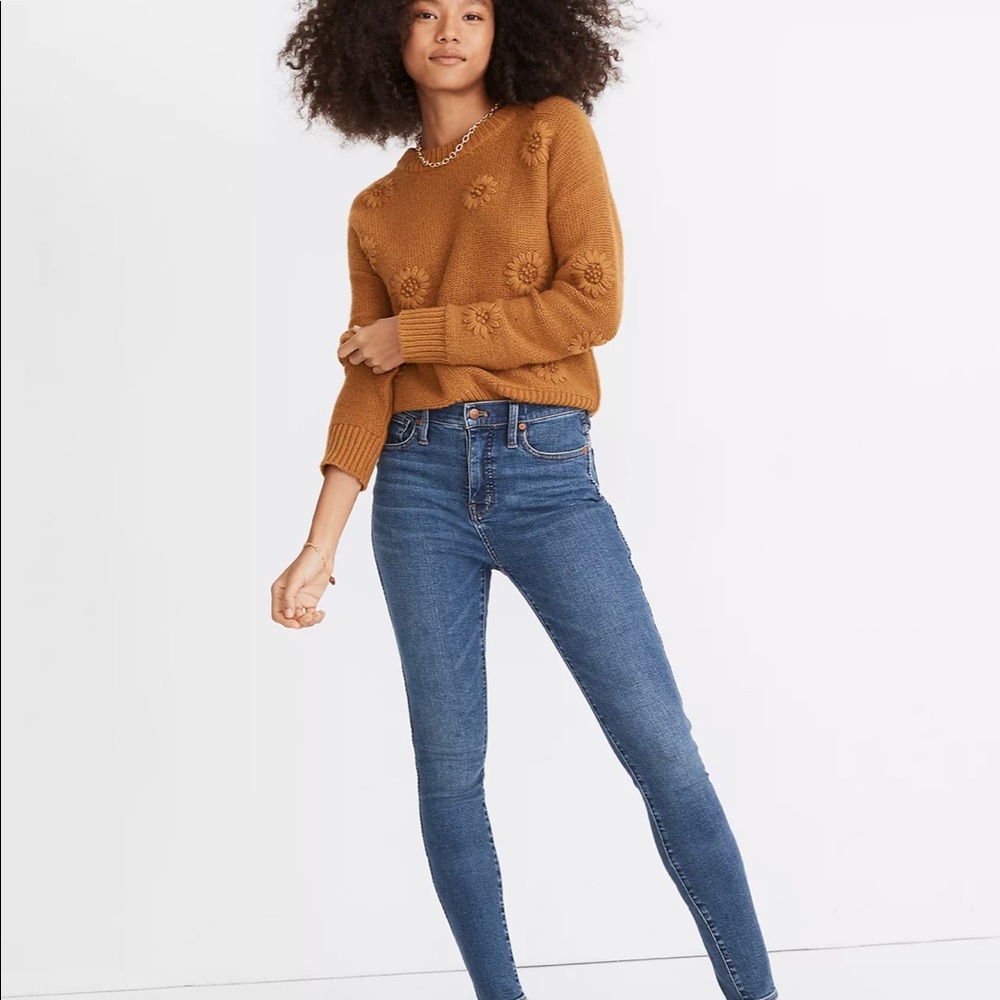 Madewell 10" High Rise Skinny Jeans Size 29S